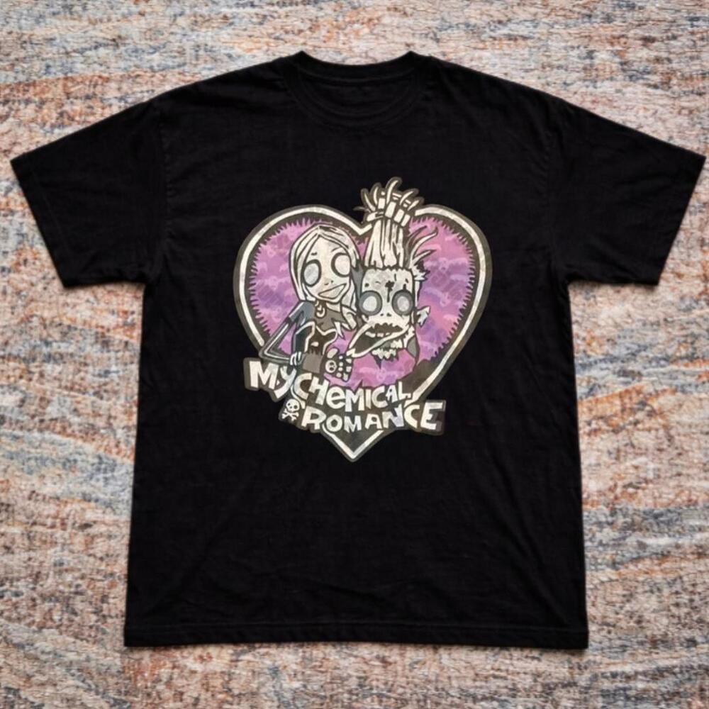 Gildan Reprint ,My Chemical Romance Black Band Tee